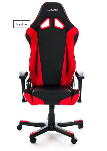 DXRacer OH/RE0/NR компьютерное кресло*