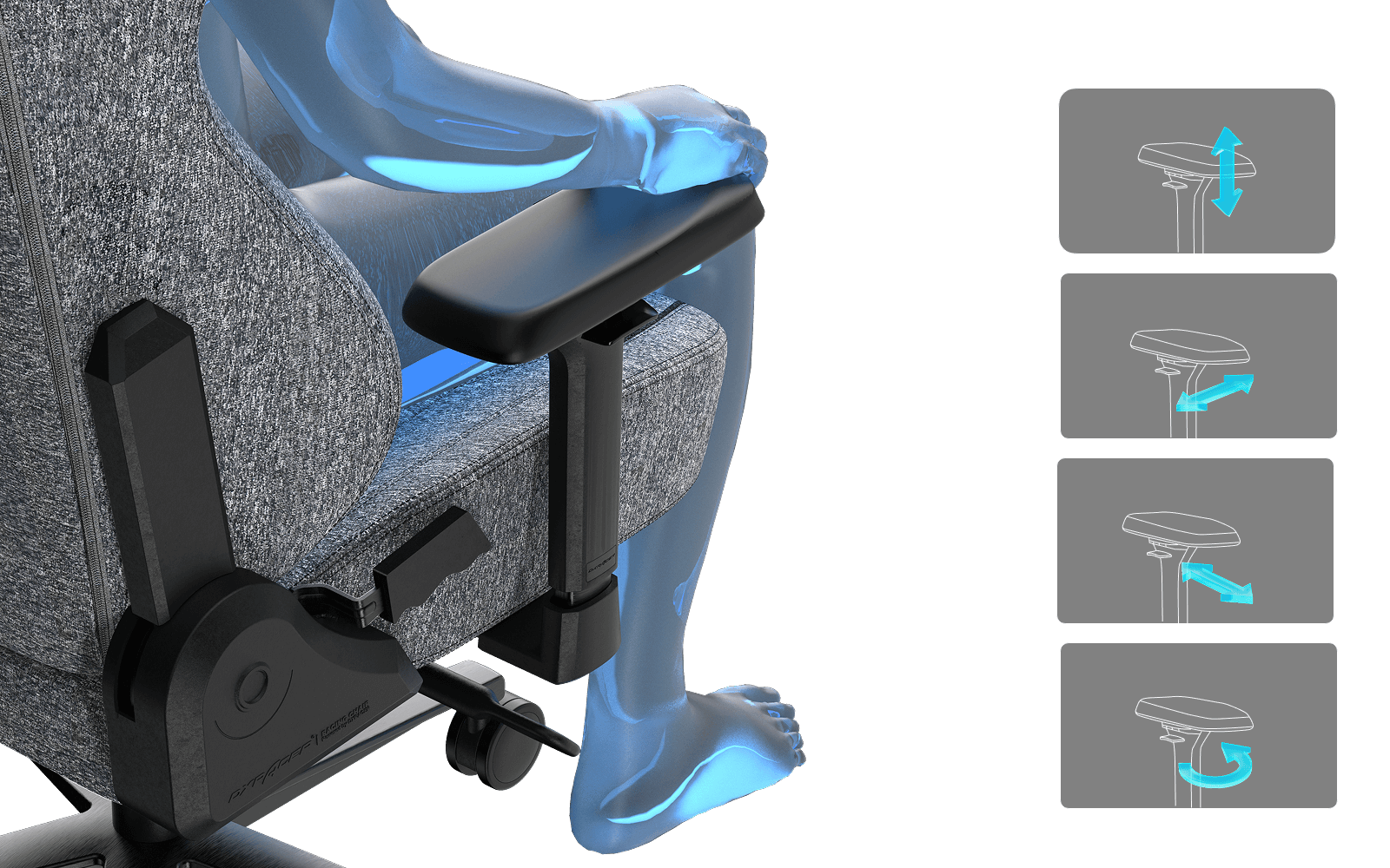 DXRacer OH/LCM23FBE/G компьютерное кресло